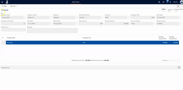 Flexible Contract Management: